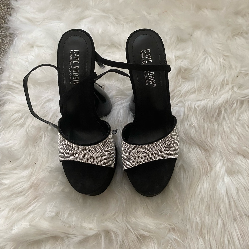 Lolla Rhinestone Platform Heels - image 2